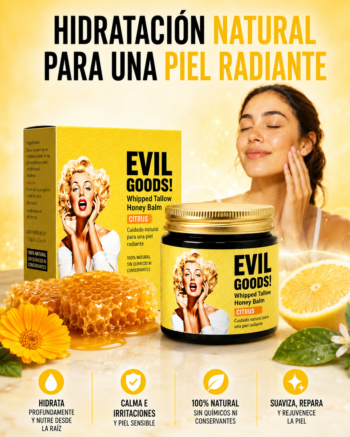 Evil Goods | Repara tu piel naturalmente